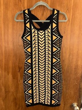 NWT Forever 21 Tribal Print Bodycon mini dress